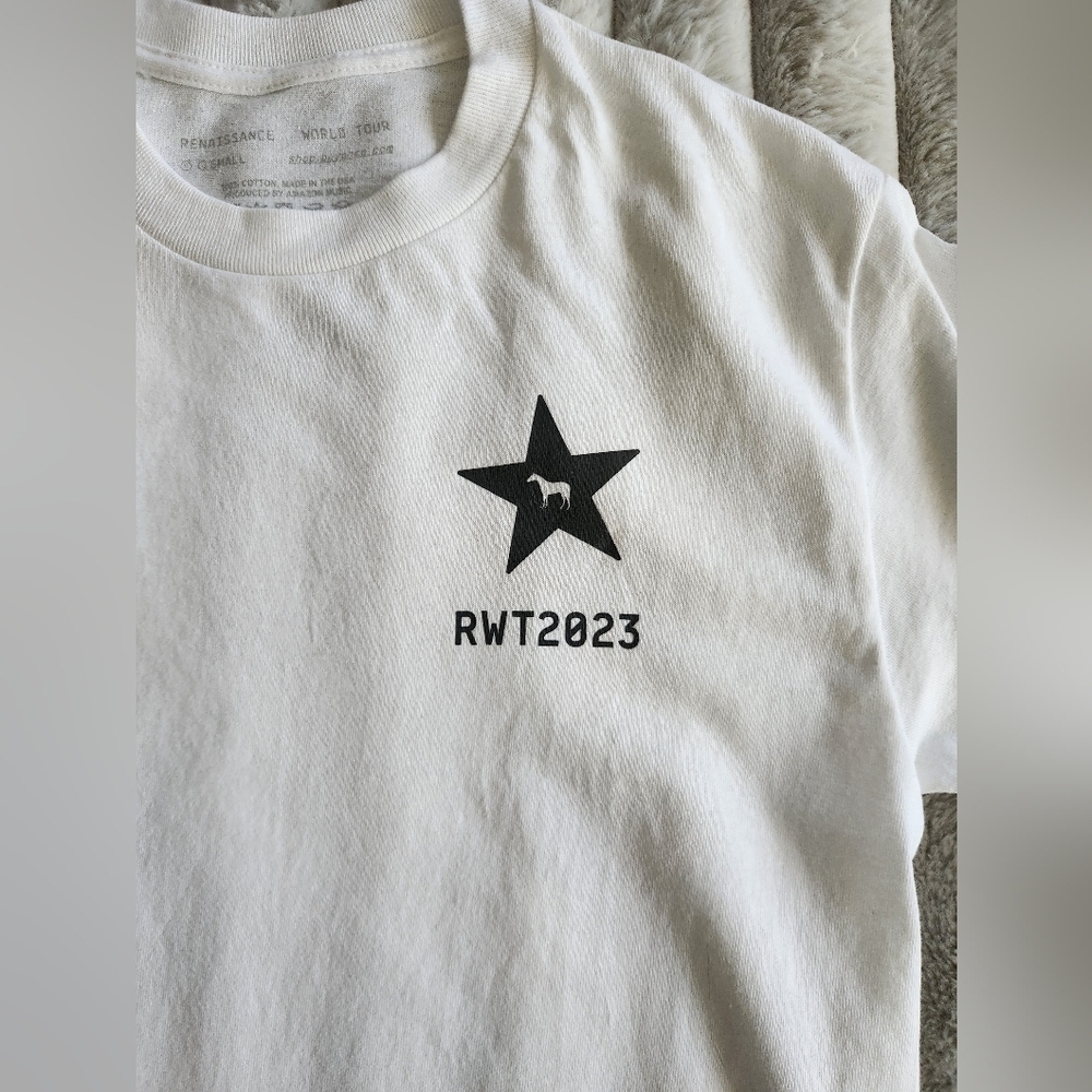 Beyonce Renaissance World Tour T Shirt Size Small - Picture 2 of 6